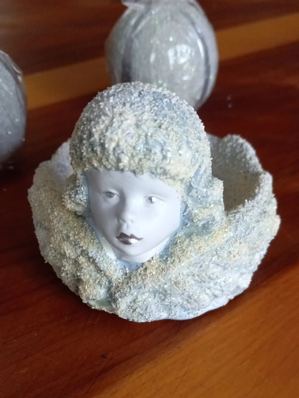 Vintage Clay Ceramic Cherub Angel Votive Candle Holders With Candles - Set of 8